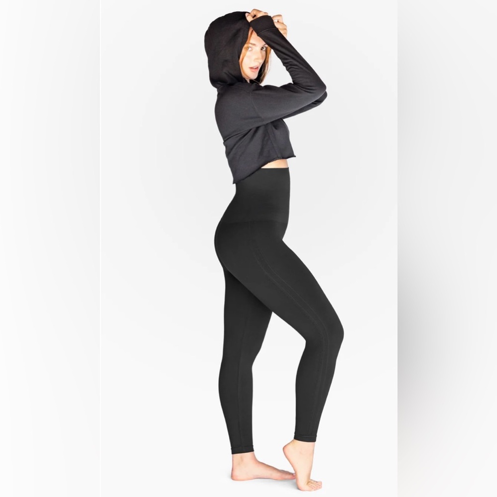Belly Bandit Mother Tucker Leggings in Steel